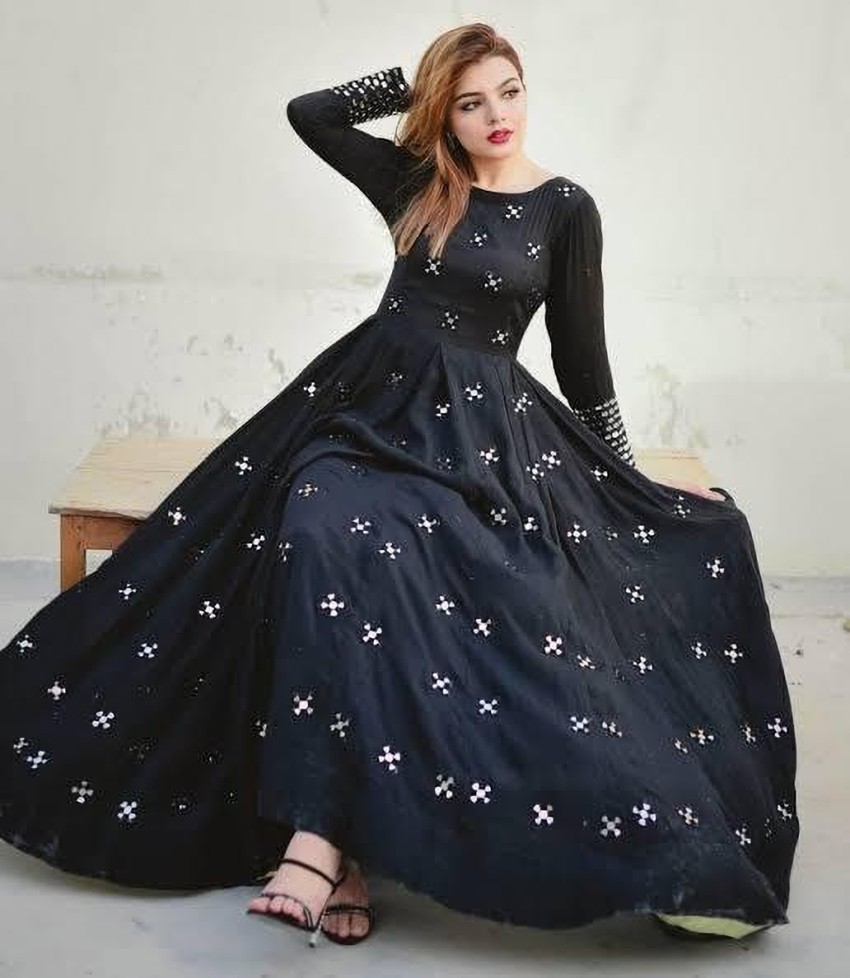 Black gown flipkart best sale