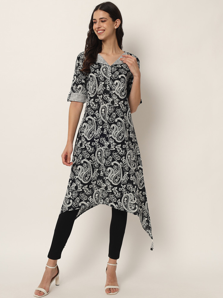 Asymmetric kurti flipkart store