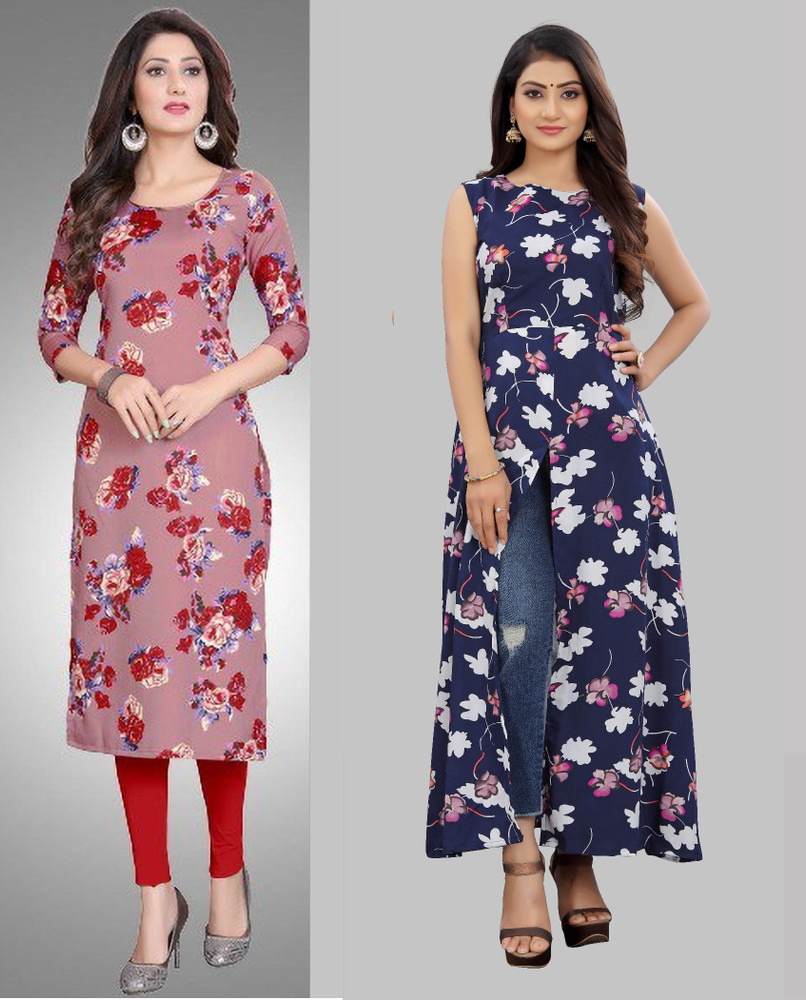 Modli 20 Fashion Women Printed Aline Kurta  Buy Modli 20 Fashion Women  Printed Aline Kurta Online at Best Prices in India  Flipkartcom