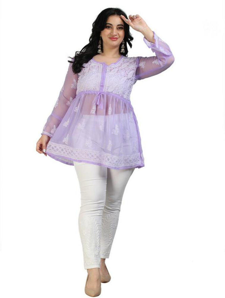 Flipkart chikankari kurti new arrivals