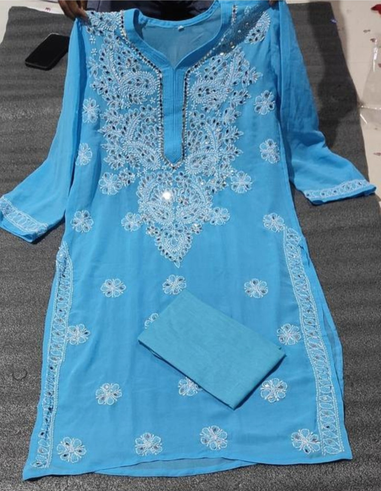 Chikan kurti sale flipkart