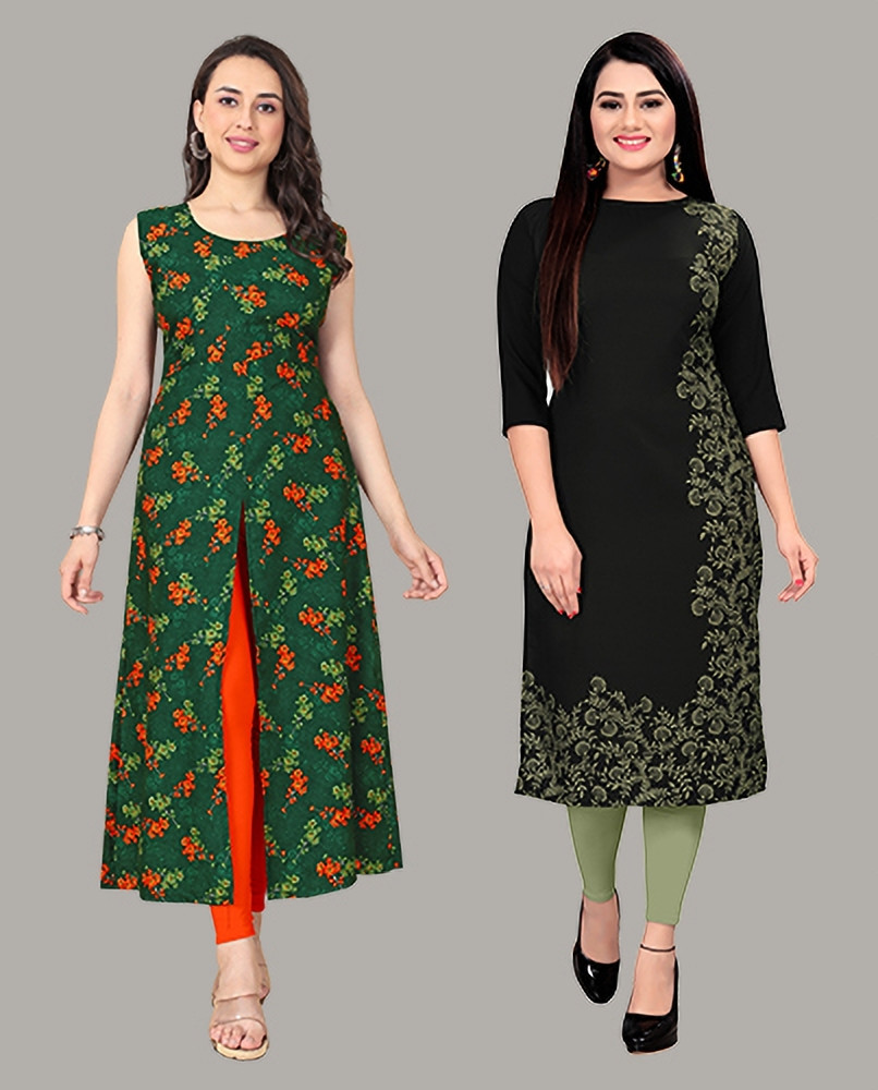 INEZAA Women Floral Print Frontslit Kurta Buy INEZAA Women Floral Print Frontslit Kurta Online at Best Prices in India Flipkart