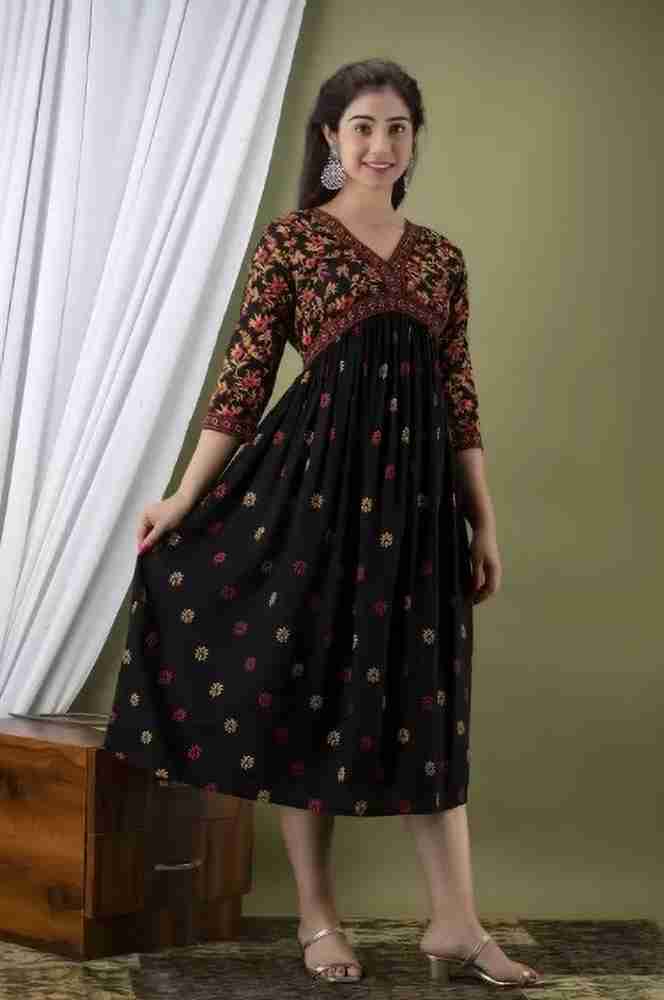 BANJAARA FASHION Women Printed Anarkali Kurta Buy BANJAARA FASHION Women Printed Anarkali Kurta Online at Best Prices in India Flipkart
