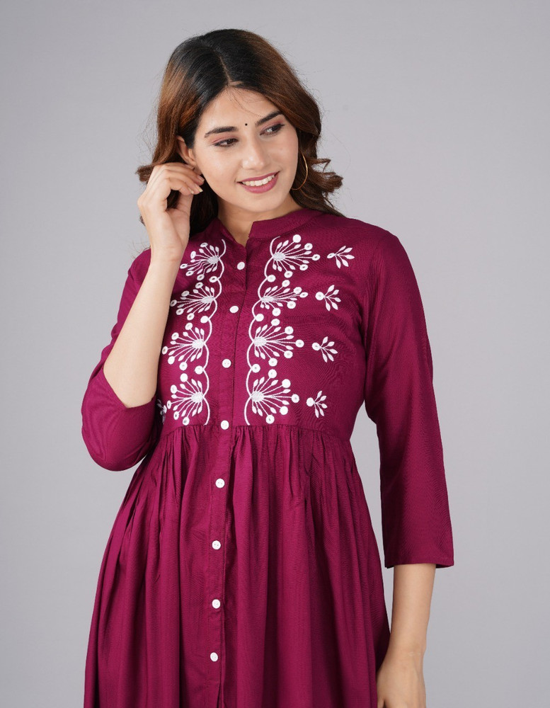 Flipkart top aline kurti