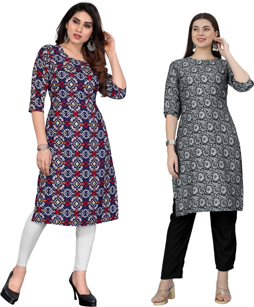 Flipkart discount crepe kurtis