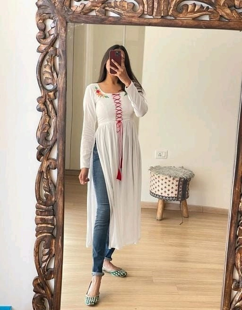 brothers collection Women Printed Straight Kurta