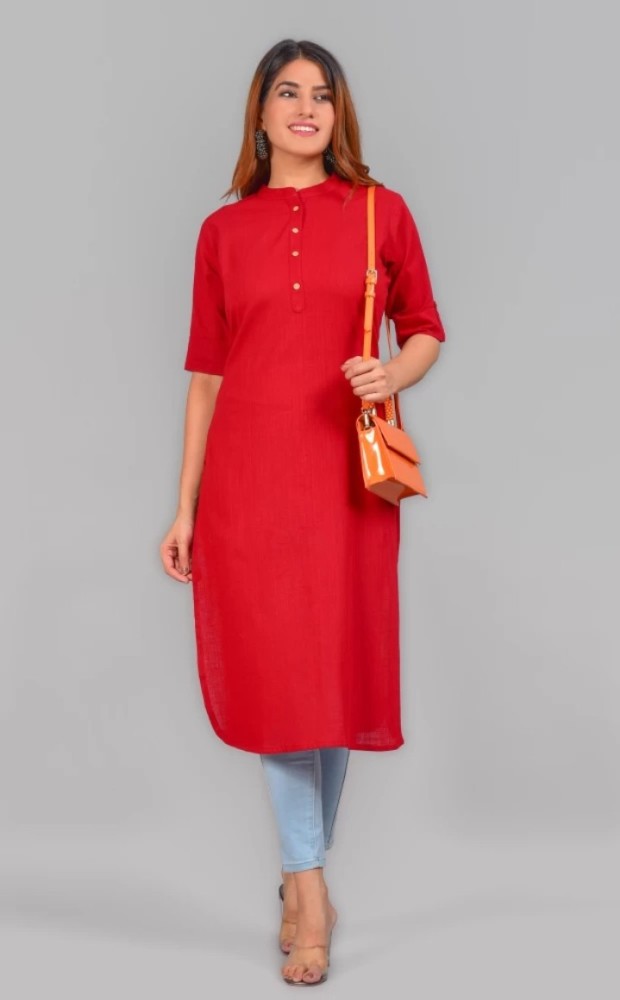 Kansn Girls Solid Pathani Kurta Buy Kansn Girls Solid Pathani