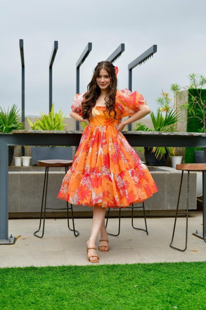 Floral clearance dresses flipkart