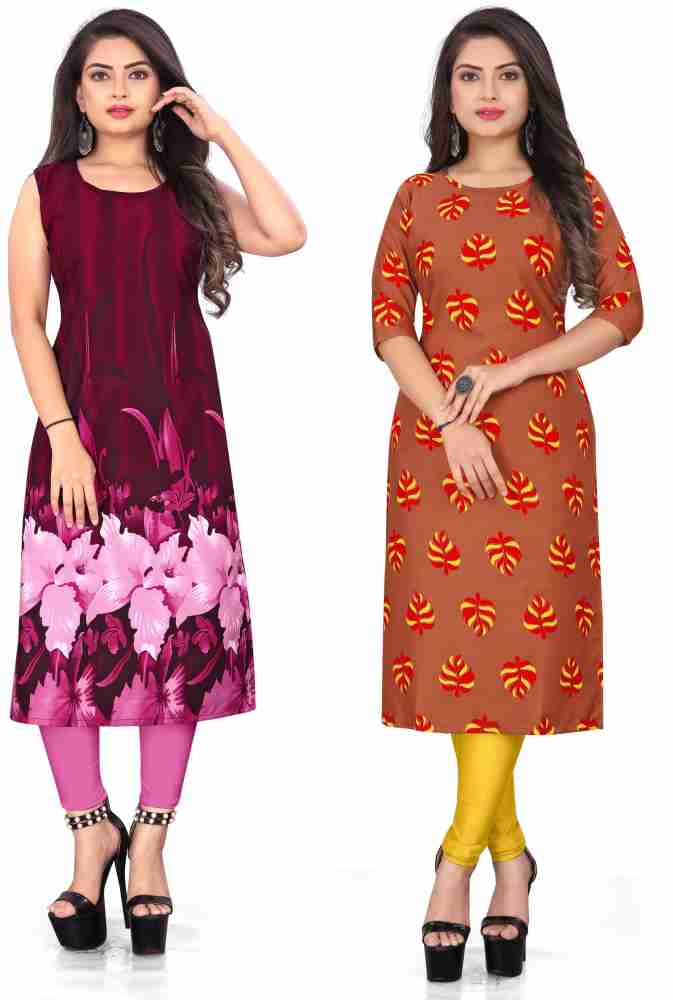 Crepe 2025 kurtis flipkart