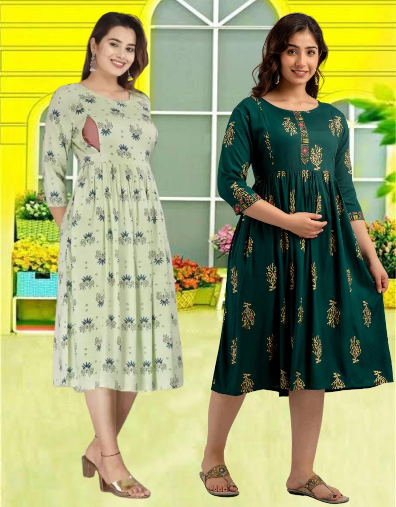 mayraa Women Printed Gown Kurta Buy mayraa Women Printed Gown Kurta Online at Best Prices in India Flipkart