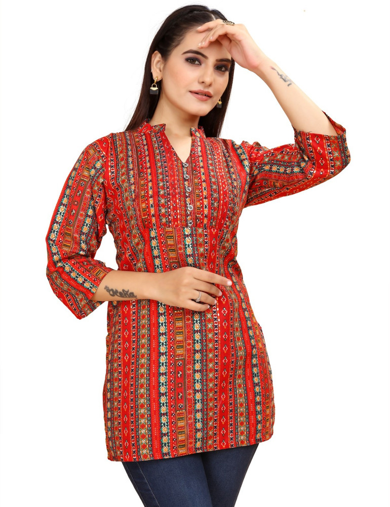 SANTOSHCREATION Women Printed Straight Kurta Buy SANTOSHCREATION Women Printed Straight Kurta Online at Best Prices in India Flipkart