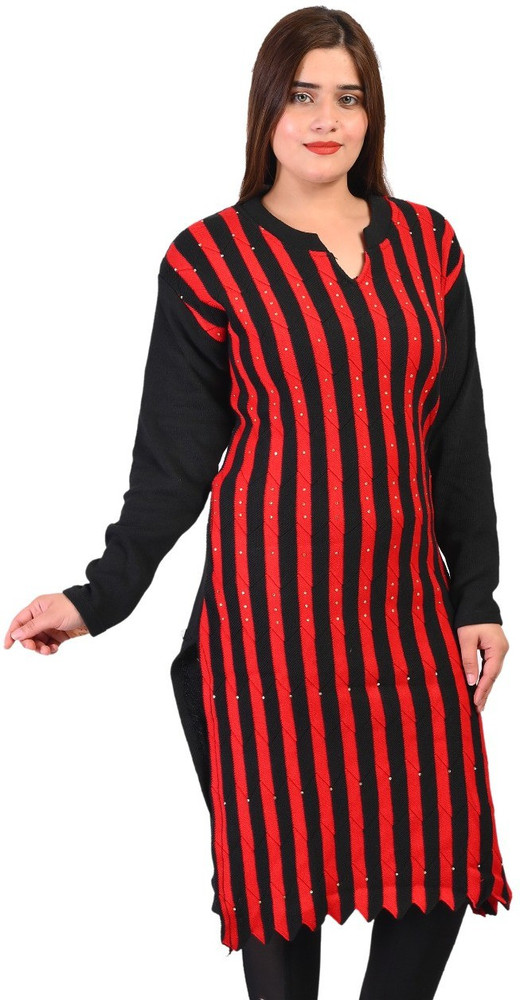 Woolen long hotsell kurti on flipkart