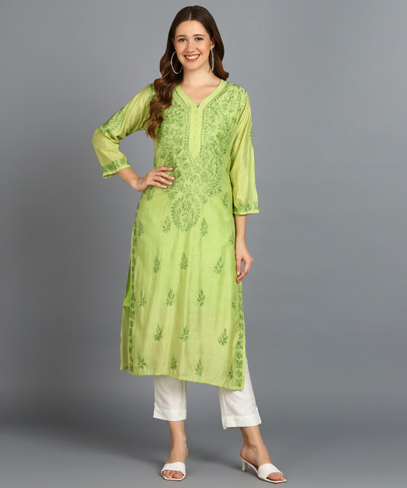 Beauty Chikan Emporium Women Embroidered A line Kurta Buy Beauty Chikan Emporium Women Embroidered A line Kurta Online at Best Prices in India Flipkart