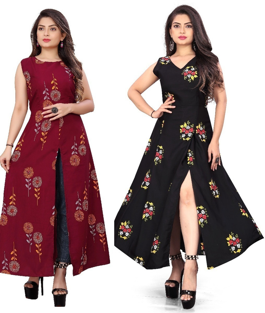 Modli 20 Fashion Women Printed Frontslit Kurta Buy Modli 20 Fashion Women Printed Frontslit Kurta Online at Best Prices in India Flipkart