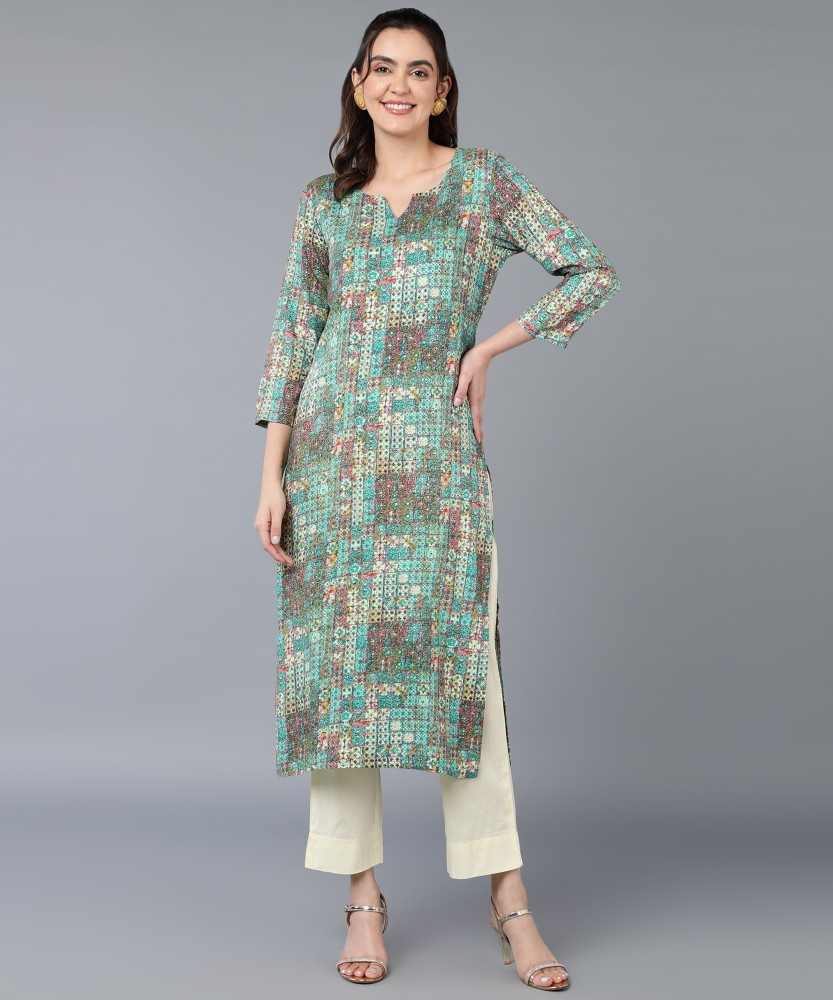 AHIKA Women Printed Straight Kurta Buy AHIKA Women Printed Straight Kurta Online at Best Prices in India Flipkart