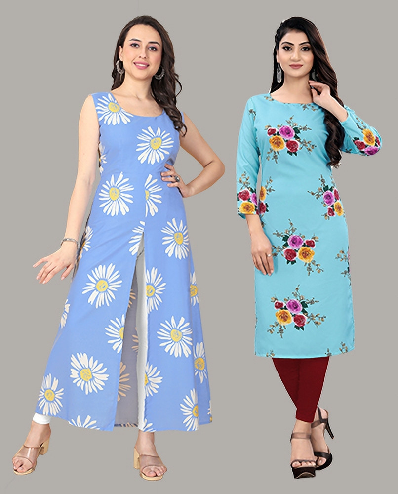 floral kurti flipkart