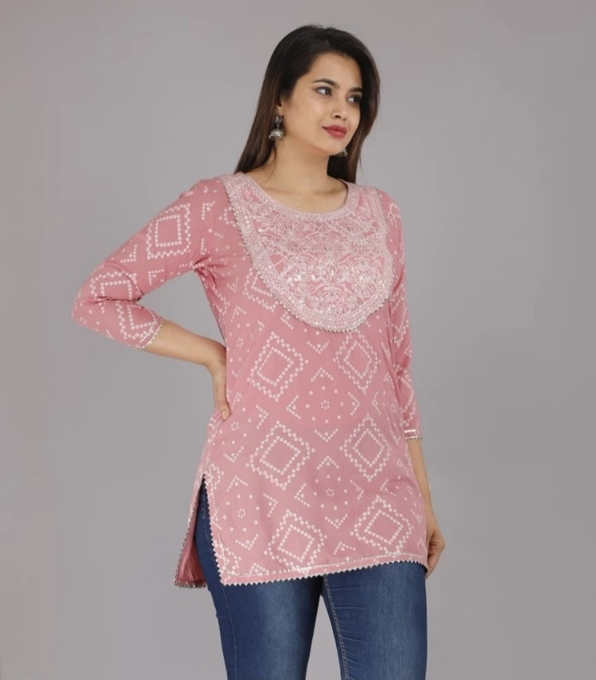 Ladies short kurti in flipkart discount
