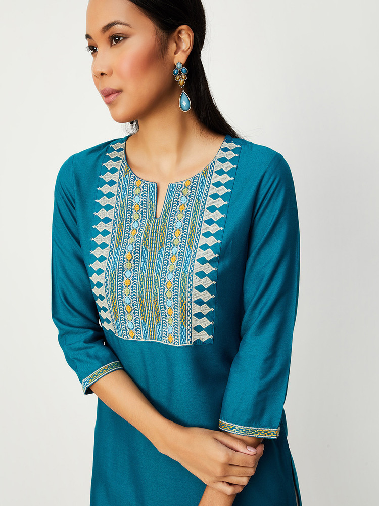 MAX Women Embroidered Straight Kurta Buy MAX Women Embroidered Straight Kurta Online at Best Prices in India Flipkart