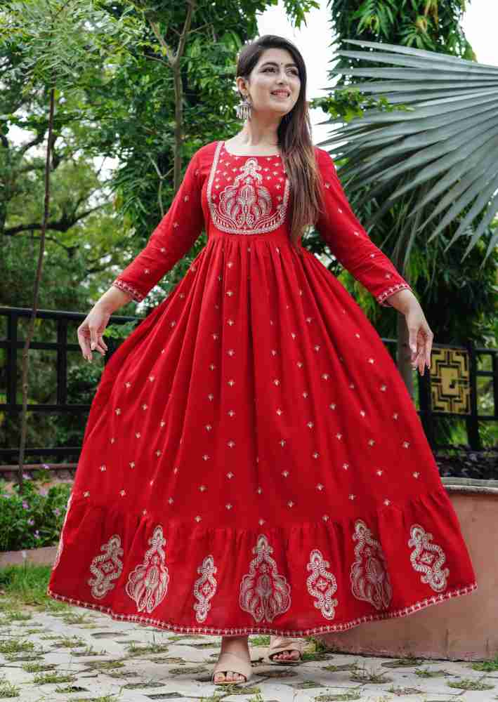 Anarkali dress shop below 1000