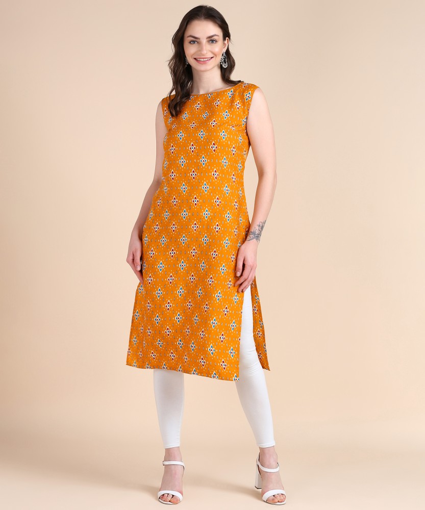 Yellow kurtis in on sale flipkart