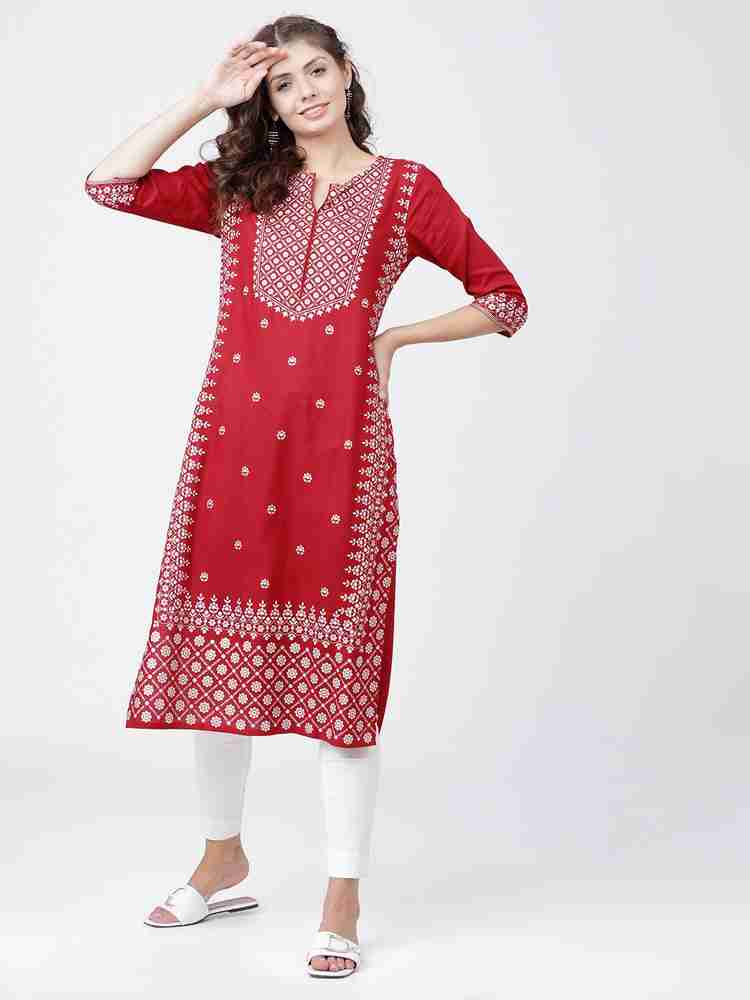 Flipkart top vishudh kurtis