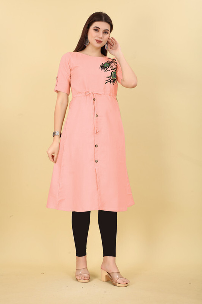 Morpankh clearance kurti pink