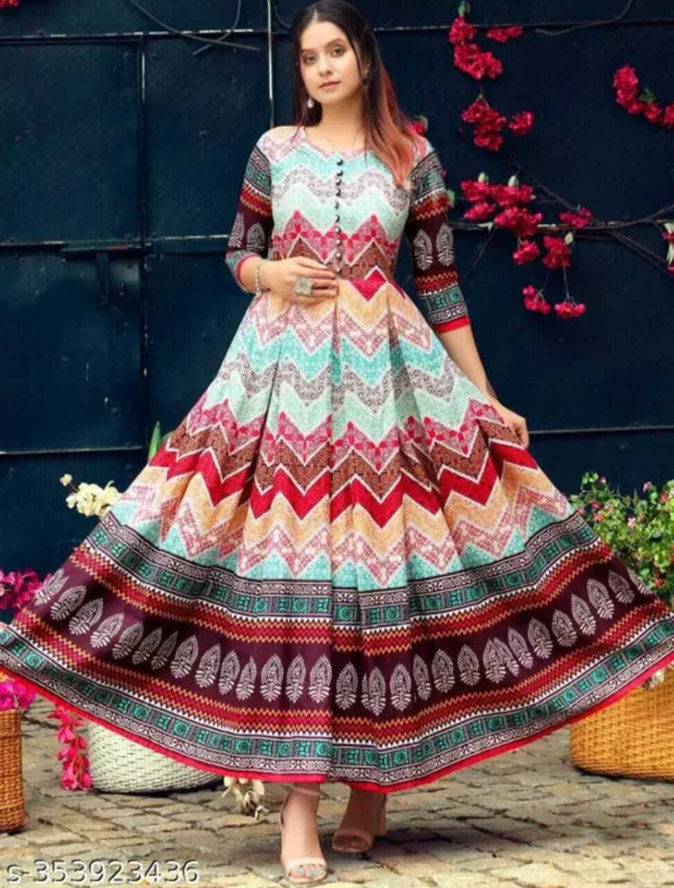 Flipkart kurti frock sales