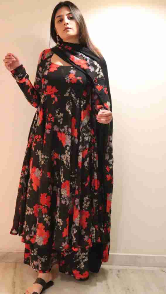 Floral print shop ethnic dresses