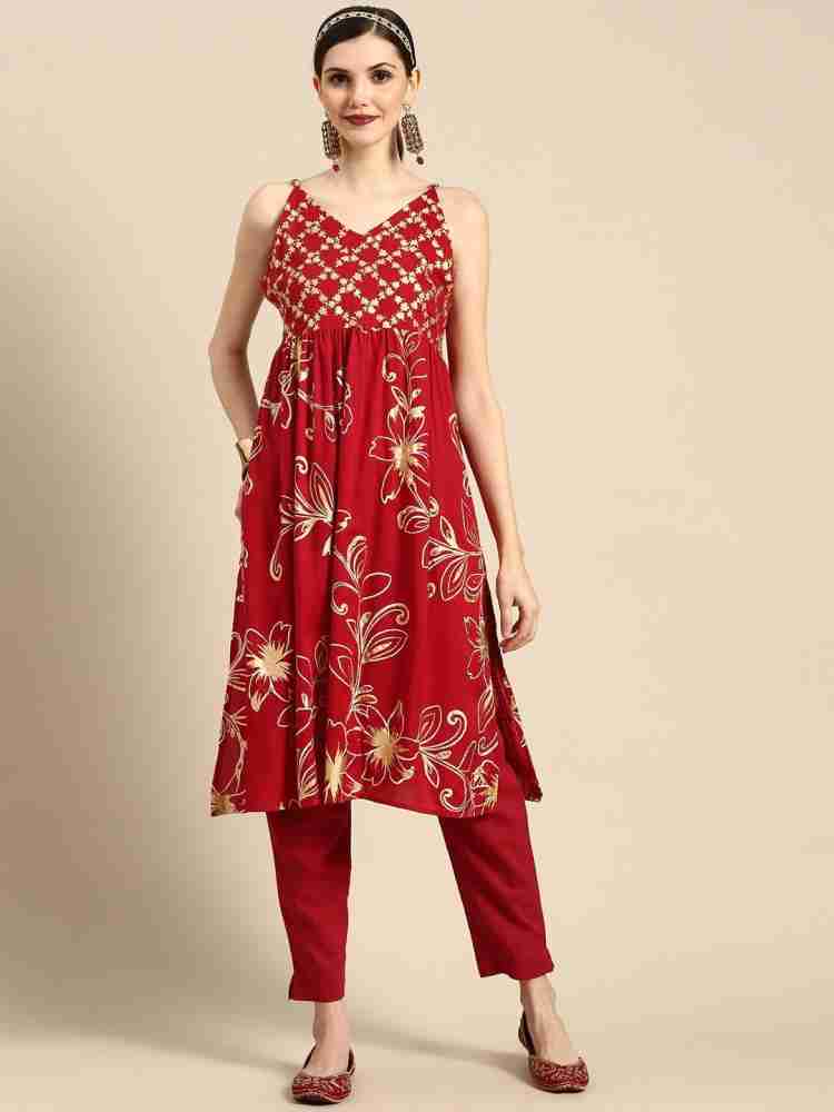 ANOUK Women Floral Print A line Kurta Buy ANOUK Women Floral Print A line Kurta Online at Best Prices in India Flipkart