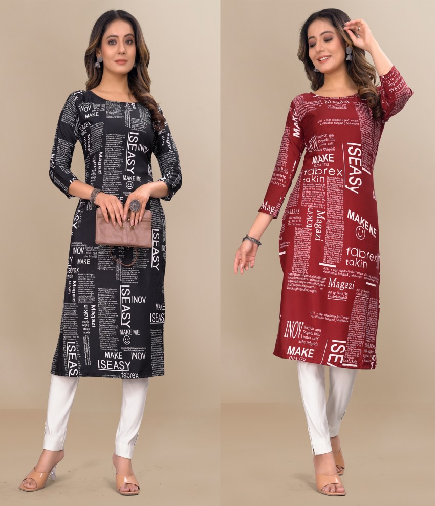 Flipkart printed kurti sale