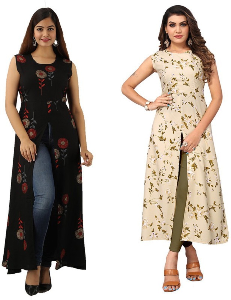 Buy online Pink Floral Print Sleeveless A-line Dress from western wear for  Women by Indian Fashionista for ₹449 at 70% off