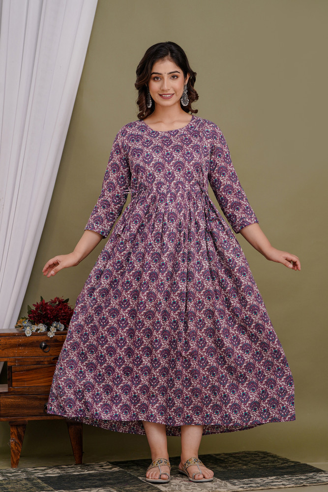 Flipkart gown kurti store
