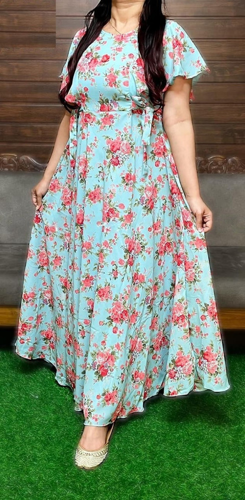 RUNIHA Anarkali Gown Price in India Buy RUNIHA Anarkali Gown