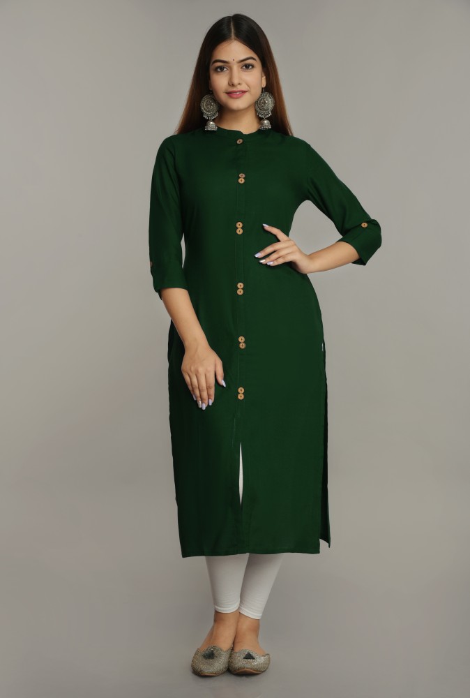 Dark green kurti matching leggings hotsell