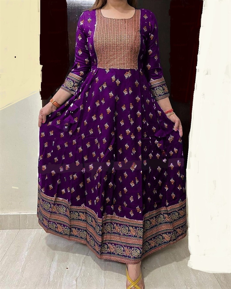 Anarkali tops outlet in flipkart