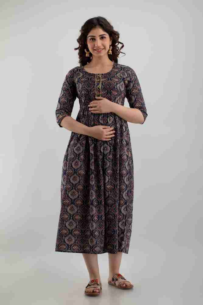 Radhe Fashion Women Printed Gown Kurta Buy Radhe Fashion Women