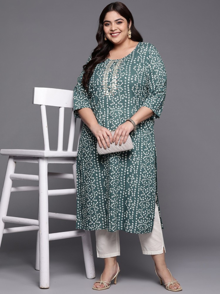 Buy Plus Size Kurta Sets for Women Online Up to 5XL – Varanga