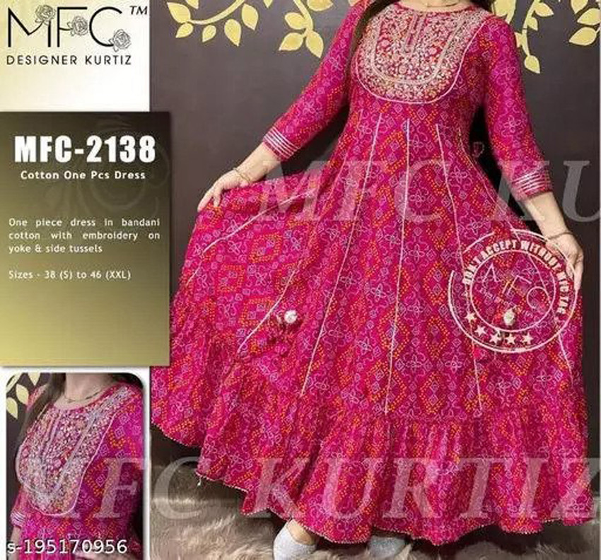 Mfc designer kurti top