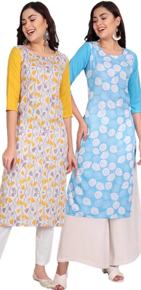 Buy CLASSY LONDON Women Printed A line Kurta Online at Best Prices in India Flipkart