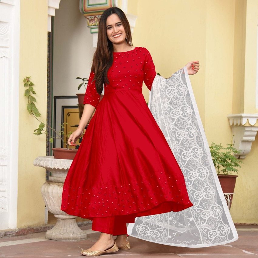 Simple anarkali dress in flipkart hotsell