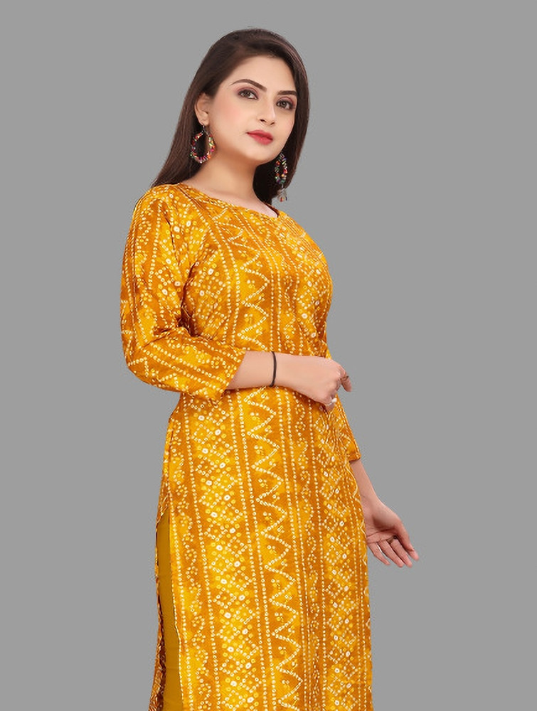 Mustard yellow kurti flipkart outlet