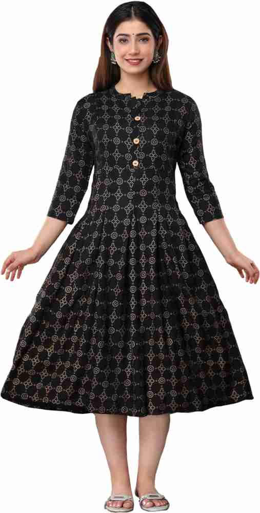 Baisaa Women Solid Bandhani Printed Flared Kurta Buy Baisaa Women Solid Bandhani Printed Flared Kurta Online at Best Prices in India Flipkart