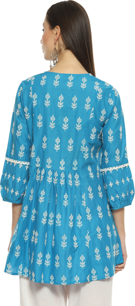 BIBA Women Embroidered Straight Kurta Buy BIBA Women Embroidered