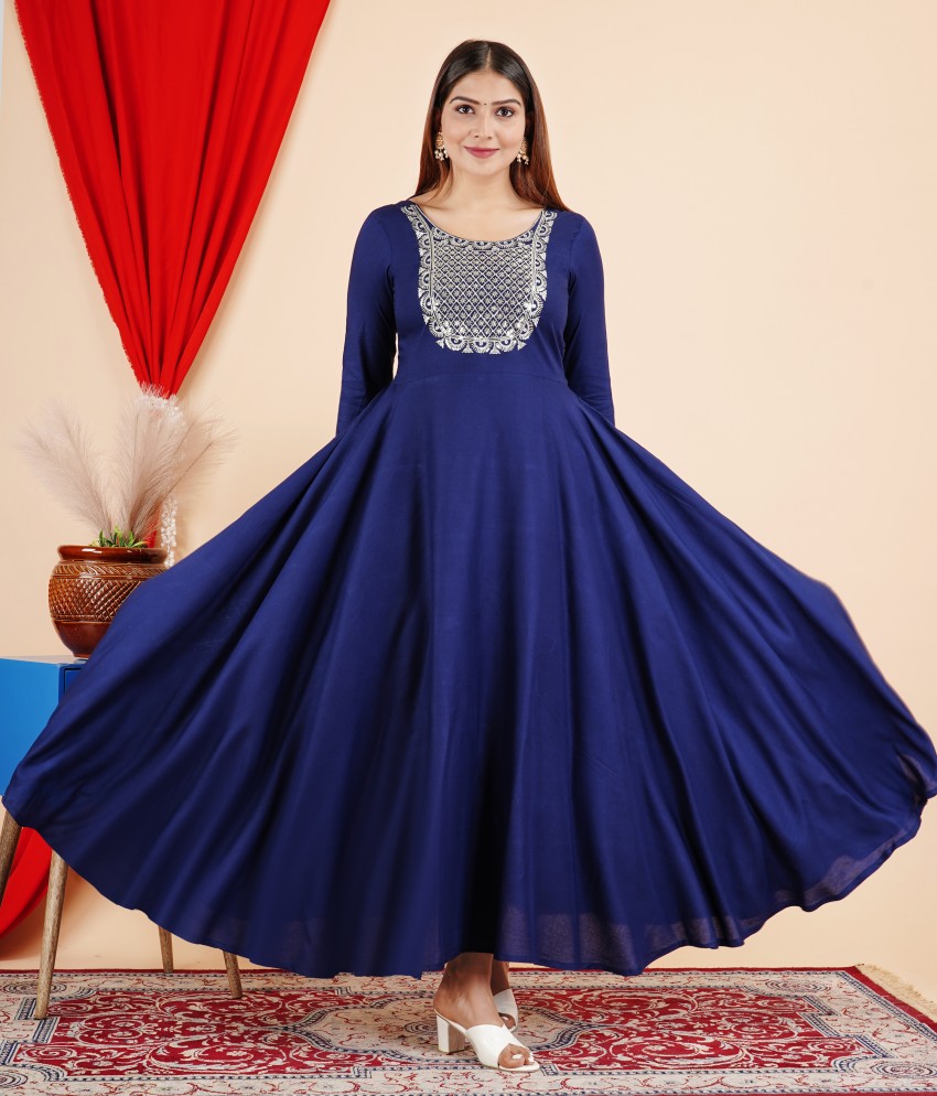 Flipkart online shopping clearance womens anarkali dresses