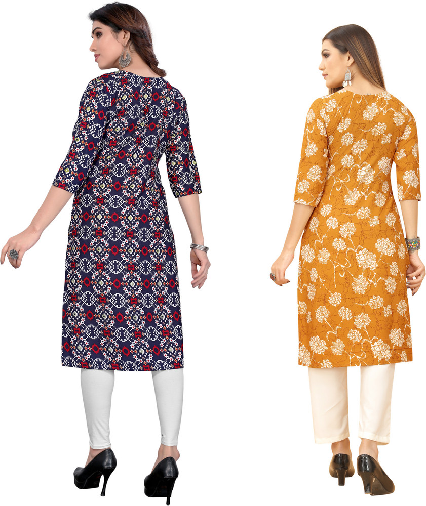 Gitanjali Trend Women Printed Straight Kurta Buy Gitanjali Trend Women Printed Straight Kurta Online at Best Prices in India Flipkart