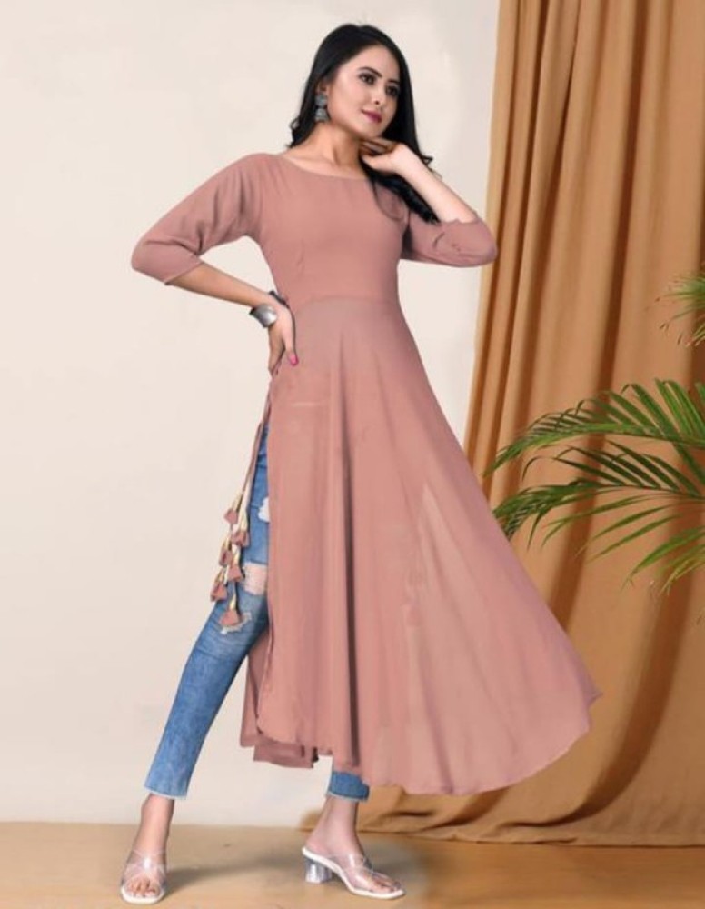 Flipkart womens clearance long kurtis