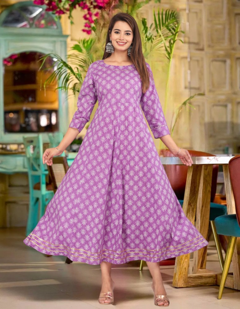 Flipkart anarkali cotton outlet kurti