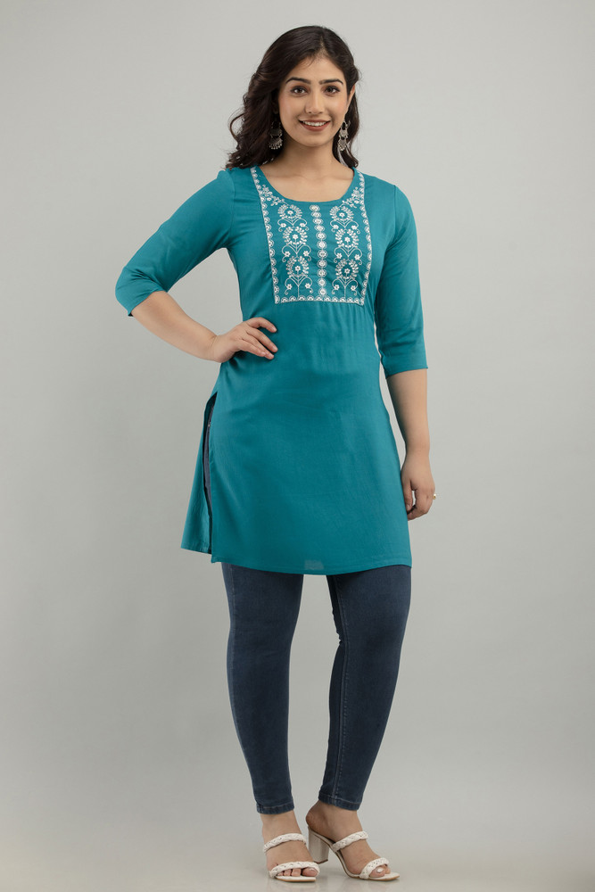 Navratan fashion Women Embroidered Straight Kurta Buy Navratan fashion Women Embroidered Straight Kurta Online at Best Prices in India Flipkart
