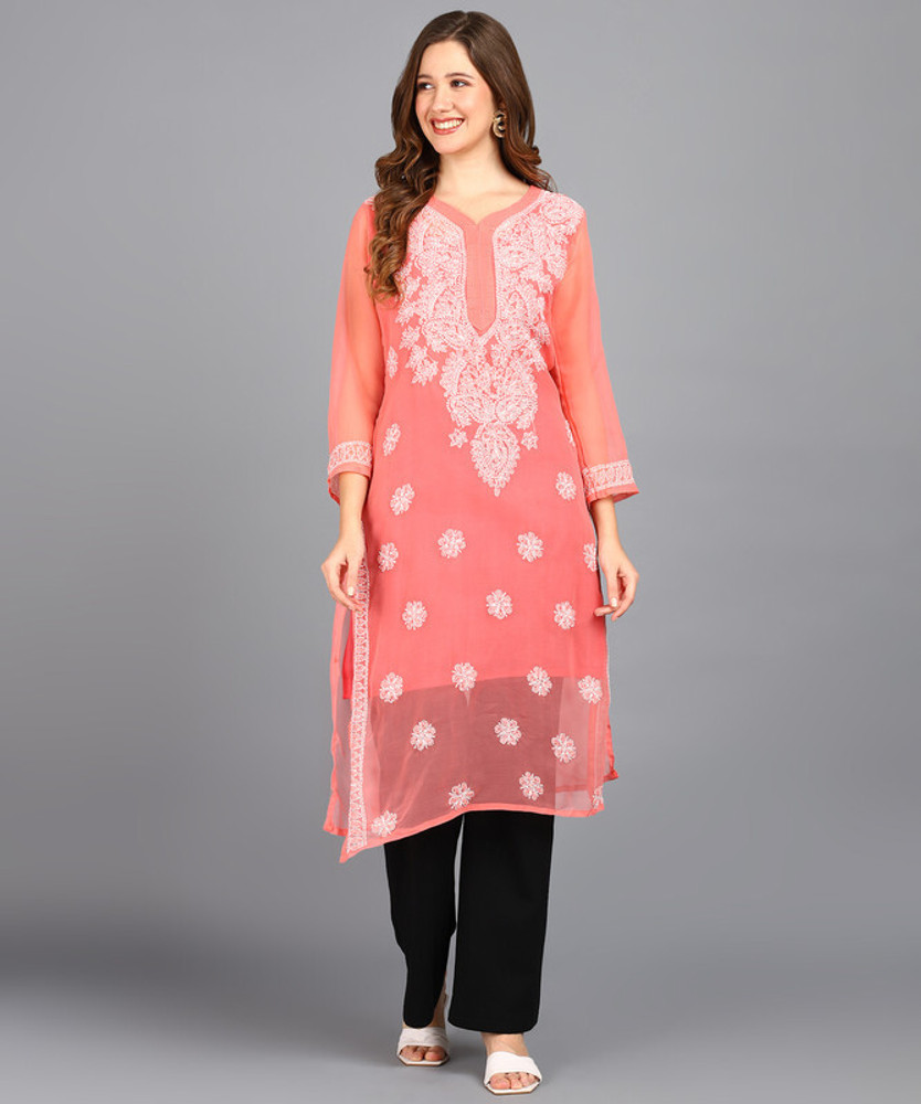 Flipkart chikan kurti online