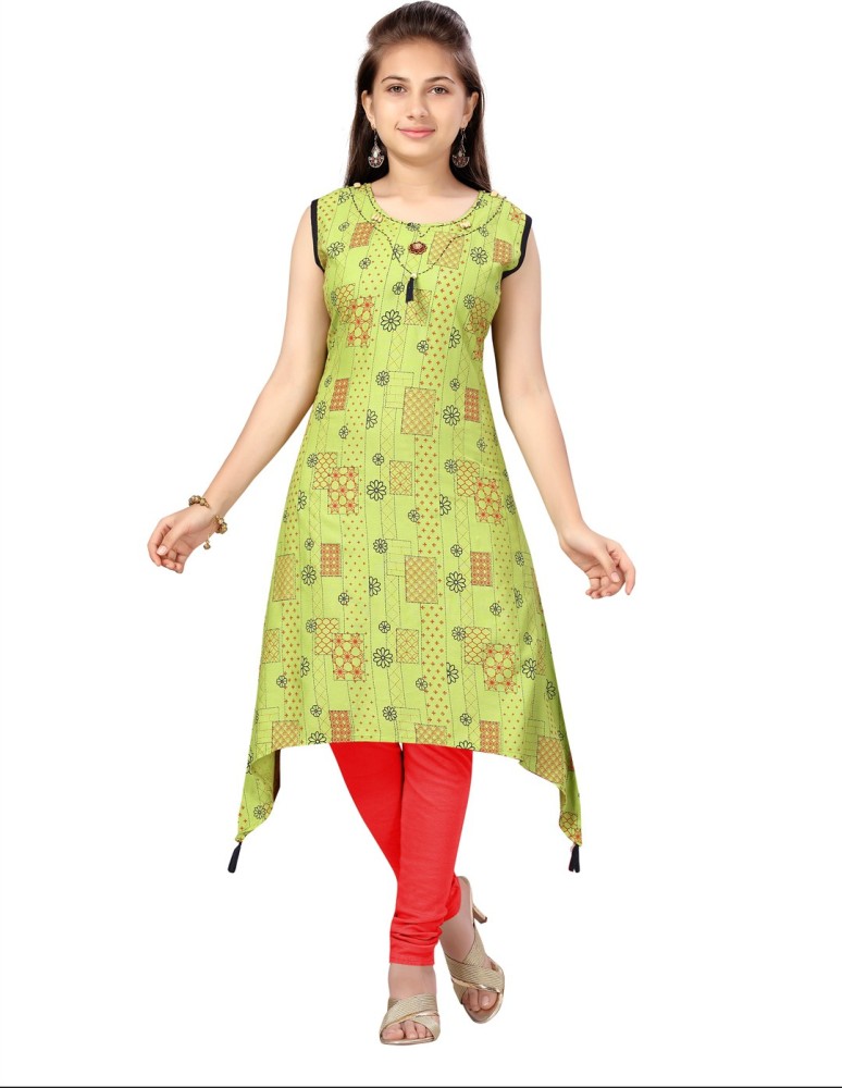 Girls 2024 kurti flipkart